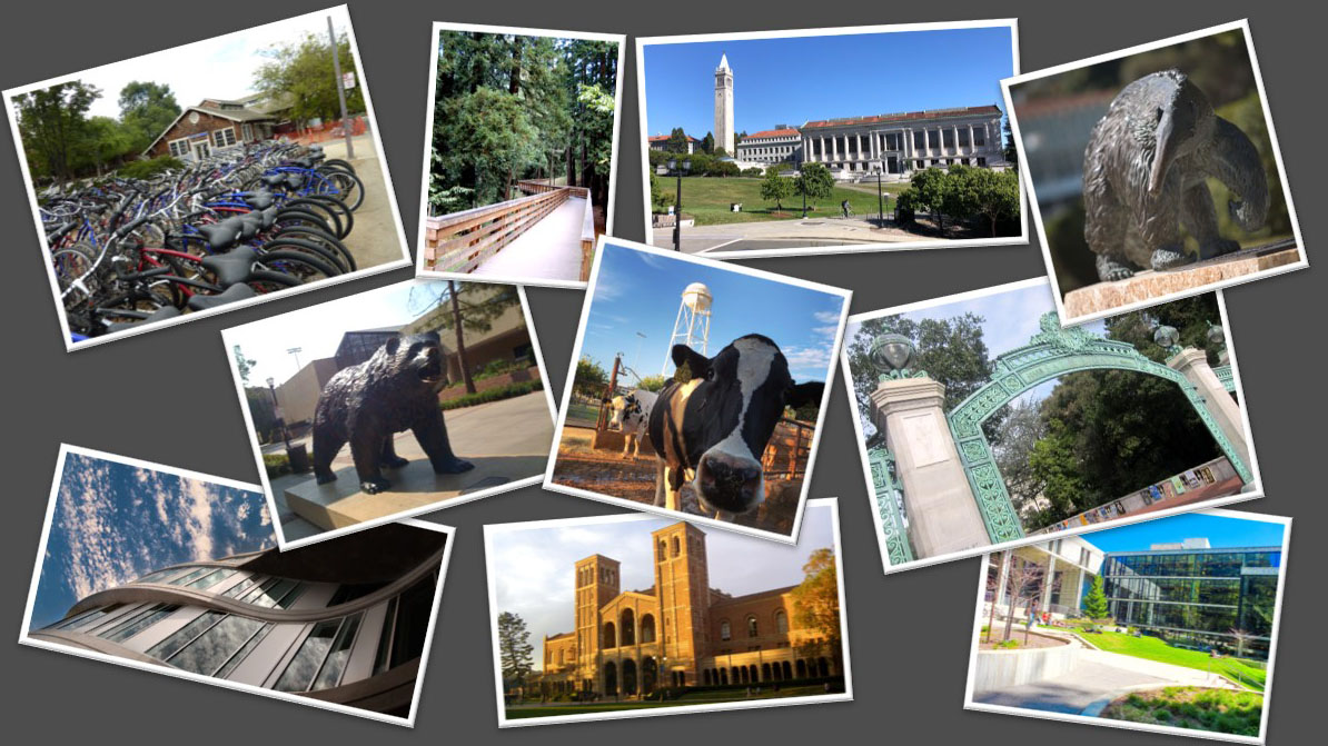 collage of site campuses