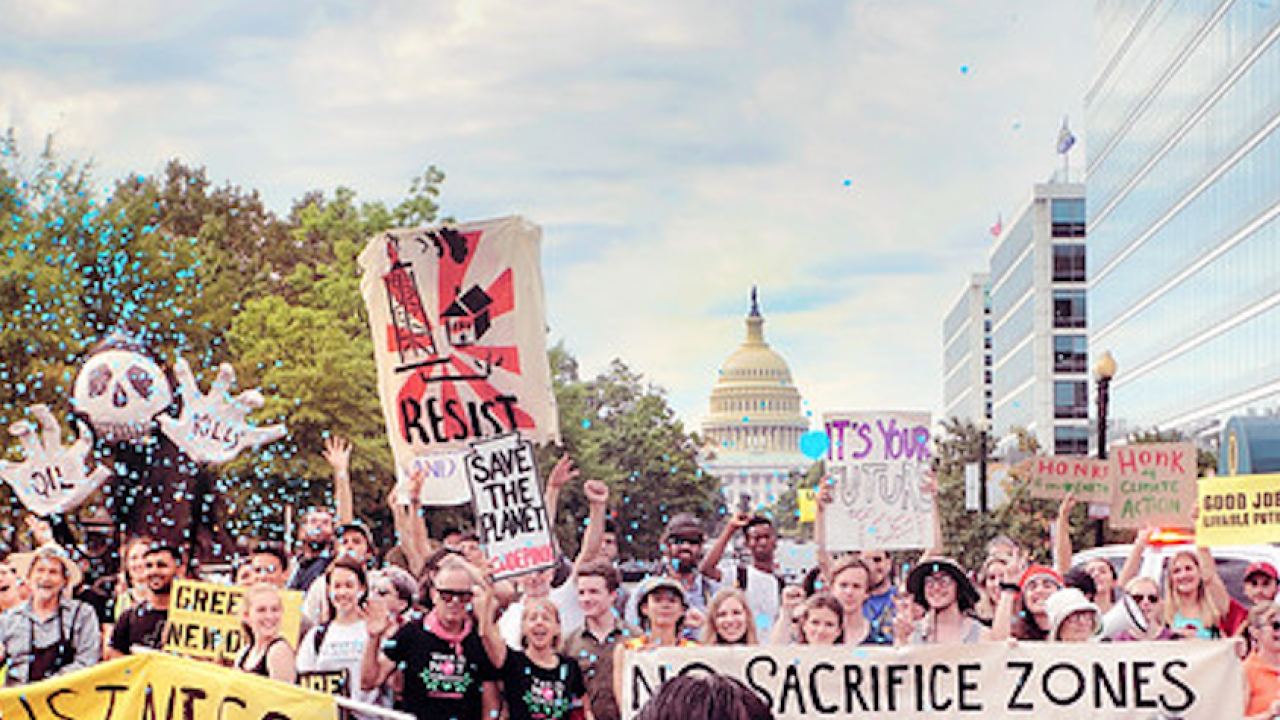 climate protest