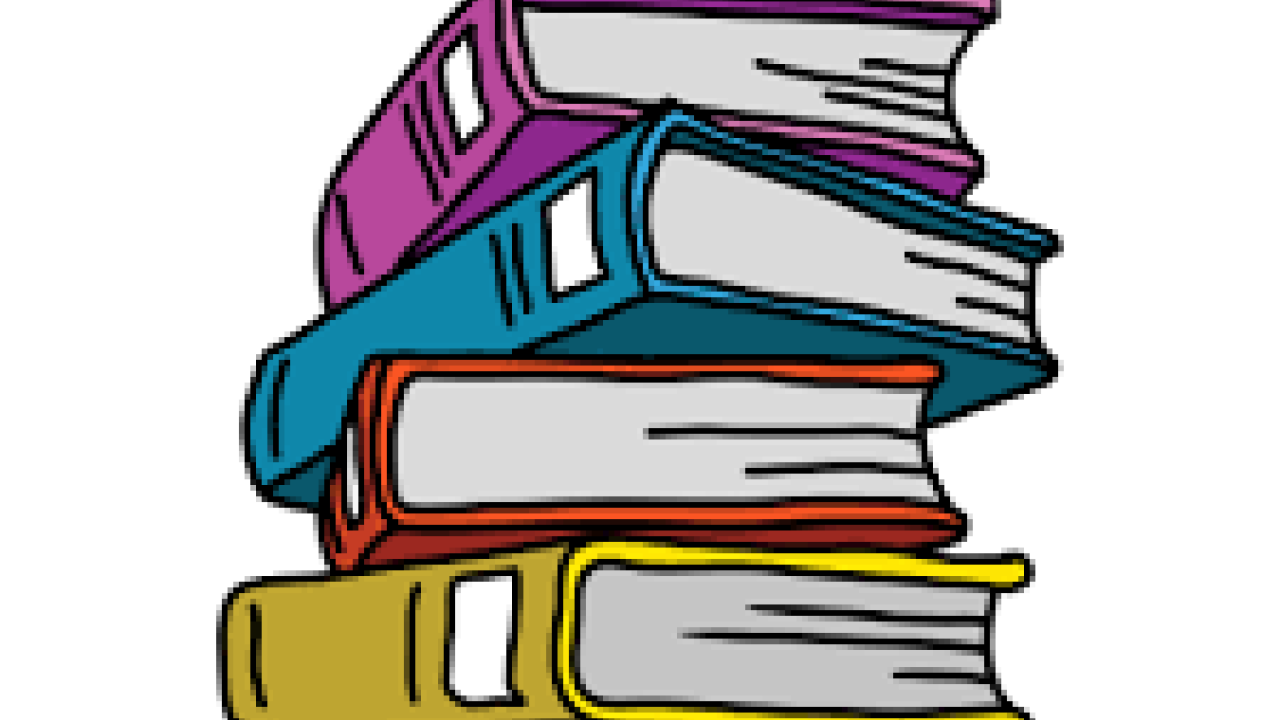 Stacked Books