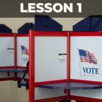two voting booths