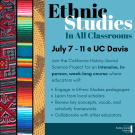 Ethnic Studies in All Classrooms Teacher Institute