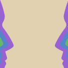 Graphic of rainbow profiles
